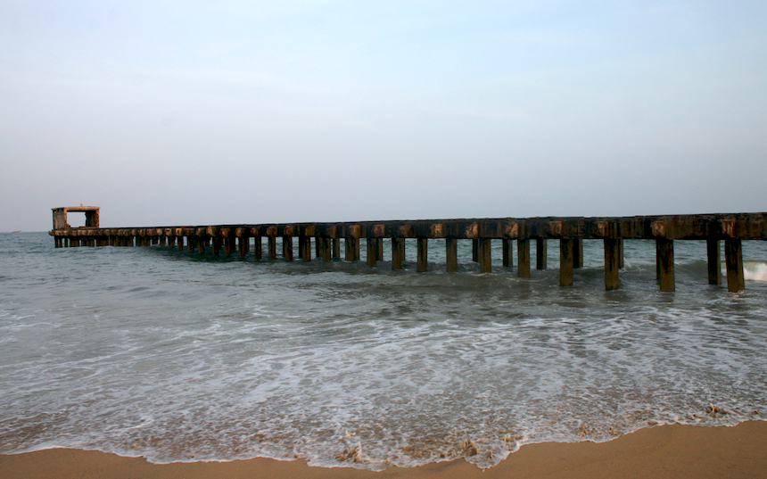 Pier and the beach