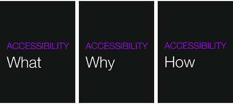 Accessibility Seminar slides - What, why and how?