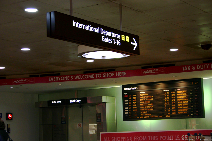International Departure