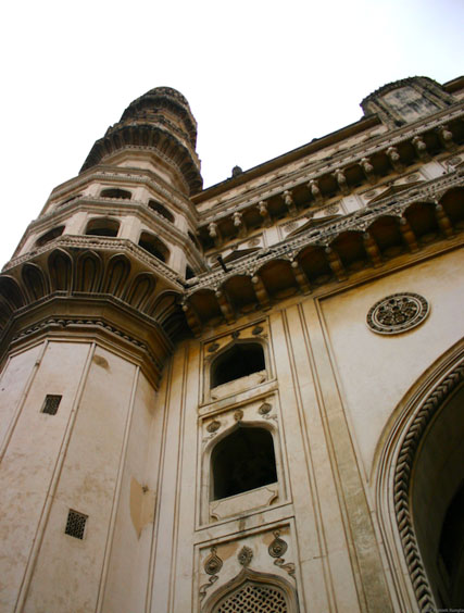 North-West minaret of the Charminar